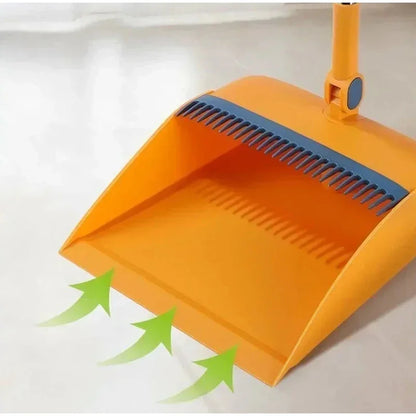 Brush and Shovel Broom and Dustpan Combination Set