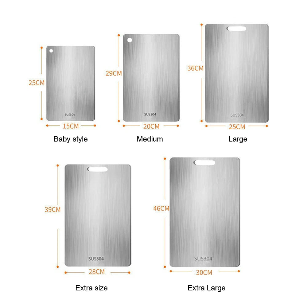 316 Stainless Steel Panel and Chopping Board