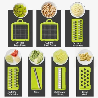 14 in 1 Multifunctional Vegetable Chopper