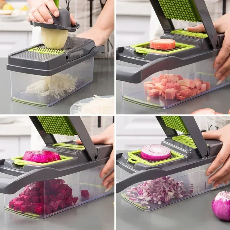 14 in 1 Multifunctional Vegetable Chopper