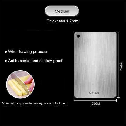 316 Stainless Steel Panel and Chopping Board