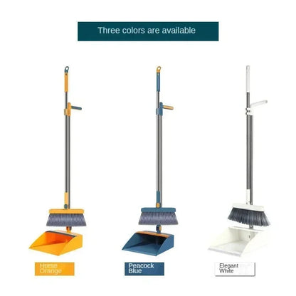 Brush and Shovel Broom and Dustpan Combination Set