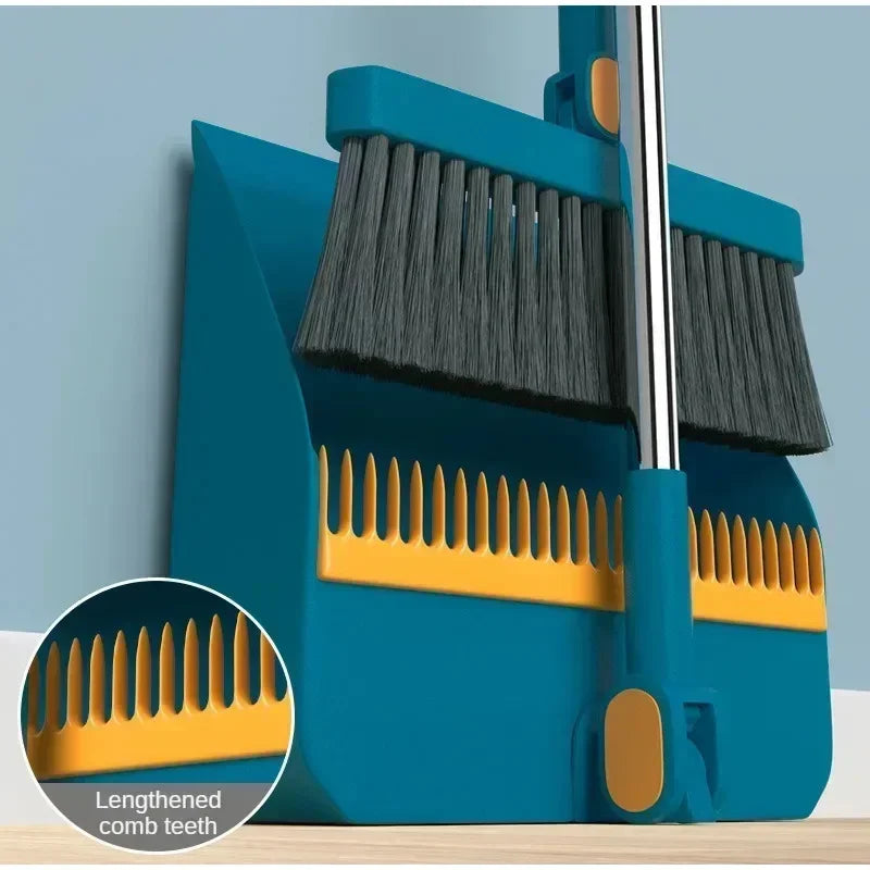 Brush and Shovel Broom and Dustpan Combination Set