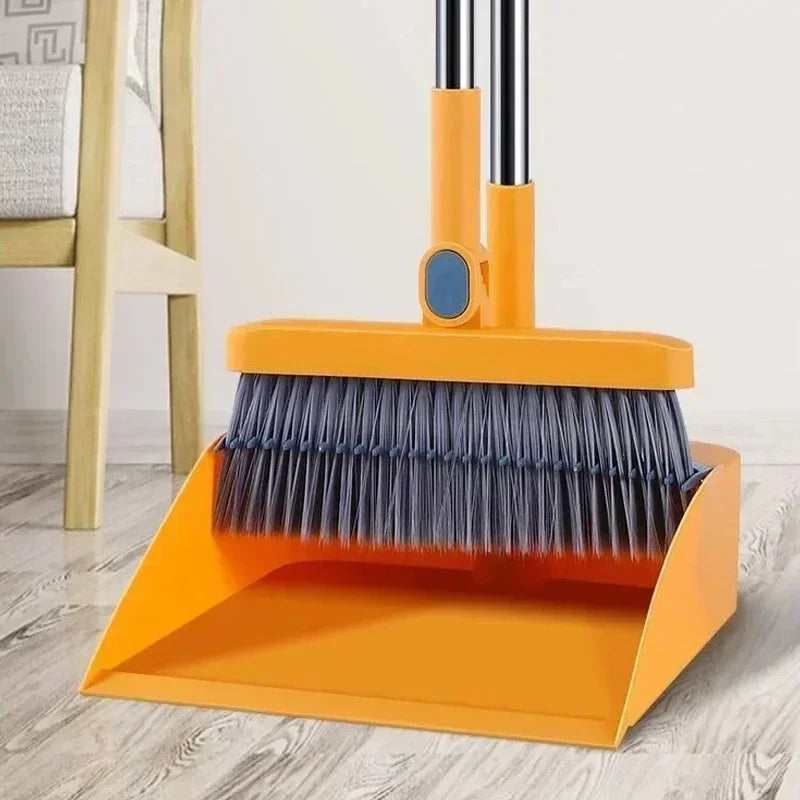 Brush and Shovel Broom and Dustpan Combination Set